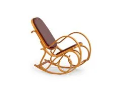 Halmar Keinutuoli MAX BIS PLUS, Kansimateriaali: Keinonahka, Leppä