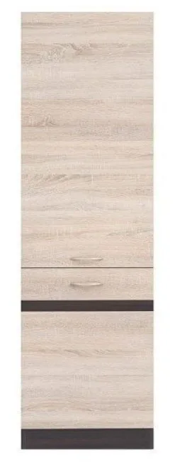 Black Red White Keittiökaappi Junona Line 50/195, Sonoma/wenge