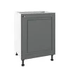 Keittiökaappi Lupus Bella 1D 60 Cm, Harmaa