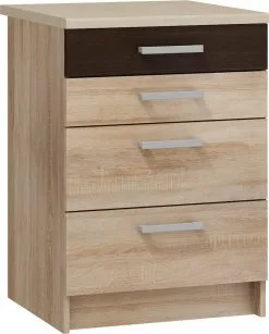 Meblocross Keittiökaappi, Polo S60_4SZ, Tammi