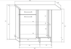 Meblocross Keittiökaappi Polo S80NP, Tammi 4 Meblocross Keittiökaappi Polo S80NP, Tammi -NORE Kalusteet Myymälä keittiokaappi polo s80np tammi 5fc08 hinta reference