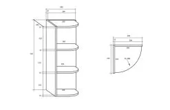 Meblocross Keittiökaappi POLO W30OZ, Tammi -NORE Kalusteet Myymälä keittiokaappi polo w30oz tammi 8e080 hinta reference
