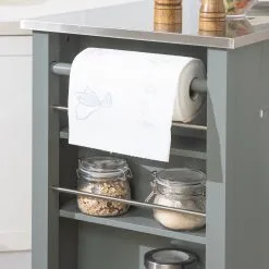 Keittiökaappi SoBuy FKW108-HG, Harmaa -NORE Kalusteet Myymälä keittiokaappi sobuy fkw108 hg harmaa 83a4b palaute reference