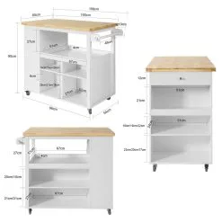 Keittiökaappi SoBuy FKW97-WN, Valkoinen -NORE Kalusteet Myymälä keittiokaappi sobuy fkw97 wn valkoinen c6d7c netistai reference