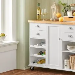 Keittiökaappi SoBuy KNL03-WN, Valkoinen 7 Keittiökaappi SoBuy KNL03-WN, Valkoinen -NORE Kalusteet Myymälä keittiokaappi sobuy knl03 wn valkoinen 32cba netistai reference