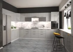 Halmar Keittiökaappi Vento D 30/82, Vaaleanharmaa -NORE Kalusteet Myymälä keittiokaappi vento d 3082 vaaleanharmaa 5ec46 hinta reference