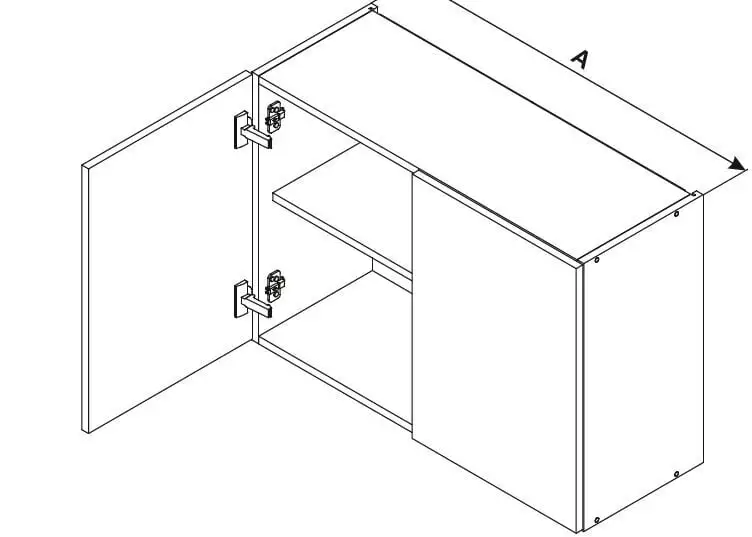 Stolkar Keittiökaappisarja Mela 1,2/1,8 Työpinnalla, Tammi 6 Stolkar Keittiökaappisarja Mela 1,2/1,8 Työpinnalla, Tammi - Image 6