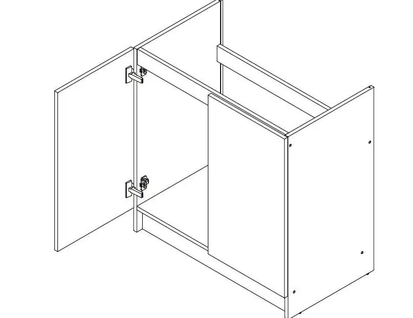 Stolkar Keittiökaappisarja Mela 1,2/1,8 Työpinnalla, Tammi 4 Stolkar Keittiökaappisarja Mela 1,2/1,8 Työpinnalla, Tammi - Image 4