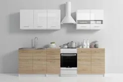 Keittiökaappisarja Set 200, Tammi