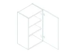 Stolkar Keittiön Kaappisarja Mela 1,2/1,8 Työpinnalla, Valkoinen -NORE Kalusteet Myymälä keittion kaappisarja mela 1218 tyopinnalla valkoinen 15715 osta reference