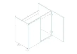 Stolkar Keittiön Kaappisarja Mela 1.8/2.4 Työtasolla, Valkoinen -NORE Kalusteet Myymälä keittion kaappisarja mela 1824 tyotasolla valkoinen a5d5f netistai reference