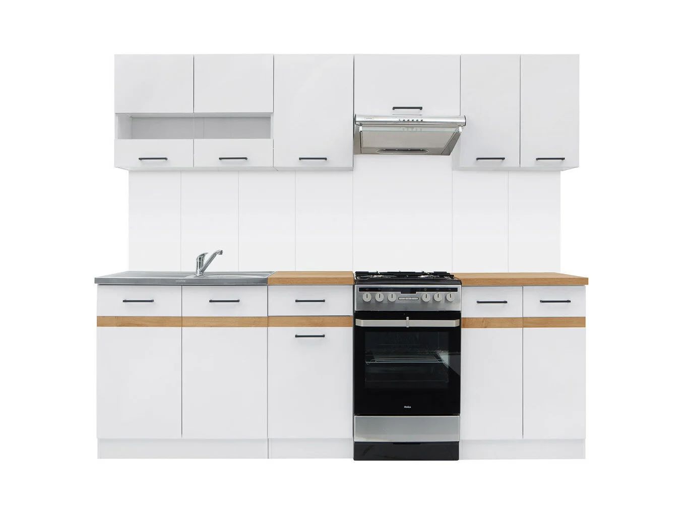 Black Red White Keittiön Lattiakulmakaappi Junona Line 100/82, Oikea, Valkoinen 4 Black Red White Keittiön Lattiakulmakaappi Junona Line 100/82, Oikea, Valkoinen - Image 4