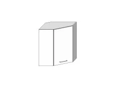 Stolkar Keittiön Seinään Kiinnitettävä Kulmakaappi PAULA WRN P/L, Valkoinen -NORE Kalusteet Myymälä keittion seinaan kiinnitettava kulmakaappi paula wrn pl 9b081 hinta reference