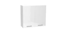 Stolkar Keittiön Seinäkaappi VITA W80, Valkoinen