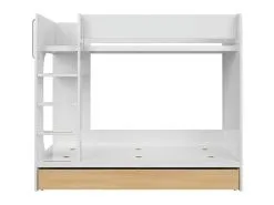 Black Red White Kerrossänky BRW Nandu, 80x190 Cm, Valkoinen/ruskea. -NORE Kalusteet Myymälä kerrossanky brw nandu 80x190 cm valkoinenruskea c5e3c hinta reference