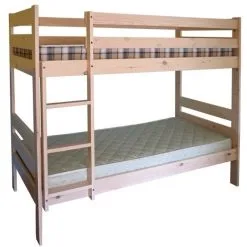 Kerrossänky Katrin 90x200, Ruskea -NORE Kalusteet Myymälä kerrossanky katrin 90x200 ruskea 98705 hinta reference