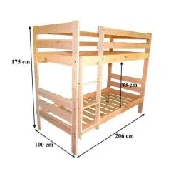 Kerrossänky Katrin 90x200, Ruskea -NORE Kalusteet Myymälä kerrossanky katrin 90x200 ruskea 9cc98 netistai reference