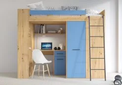 Kerrossänky Meblocross Verana P, 200x90 Cm, Ruskea/sininen -NORE Kalusteet Myymälä kerrossanky meblocross verana p 200x90 cm ruskeasininen c0f63 netistai reference