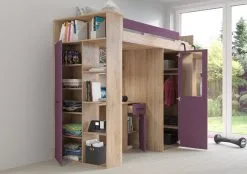 Kerrossänky Meblocross Verana P, 200x90 Cm, Tammi/violetti -NORE Kalusteet Myymälä kerrossanky meblocross verana p 200x90 cm tammivioletti a5c56 netistai reference