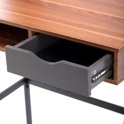 Kins-kirjoituspöytä 75x45x76 Cm, Pähkinä -NORE Kalusteet Myymälä kins kirjoituspoyta 75x45x76 cm pahkina 3da61 osta reference