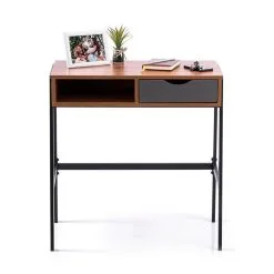 Kins-kirjoituspöytä 75x45x76 Cm, Pähkinä -NORE Kalusteet Myymälä kins kirjoituspoyta 75x45x76 cm pahkina 6fd48 netistai reference