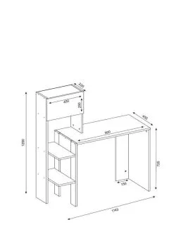 Kirjoituspöytä Bumin, Valkoinen 9 Kirjoituspöytä Bumin, Valkoinen -NORE Kalusteet Myymälä kirjoituspoyta bumin valkoinen 856eb halvempi reference