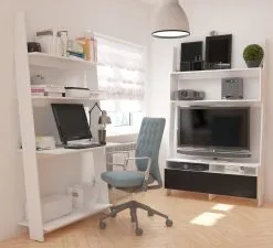 Meblocross Kirjoituspöytä-hylly Rack, Valkoinen 5 Meblocross Kirjoituspöytä-hylly Rack, Valkoinen -NORE Kalusteet Myymälä kirjoituspoyta hylly rack valkoinen e42b7 netistai reference