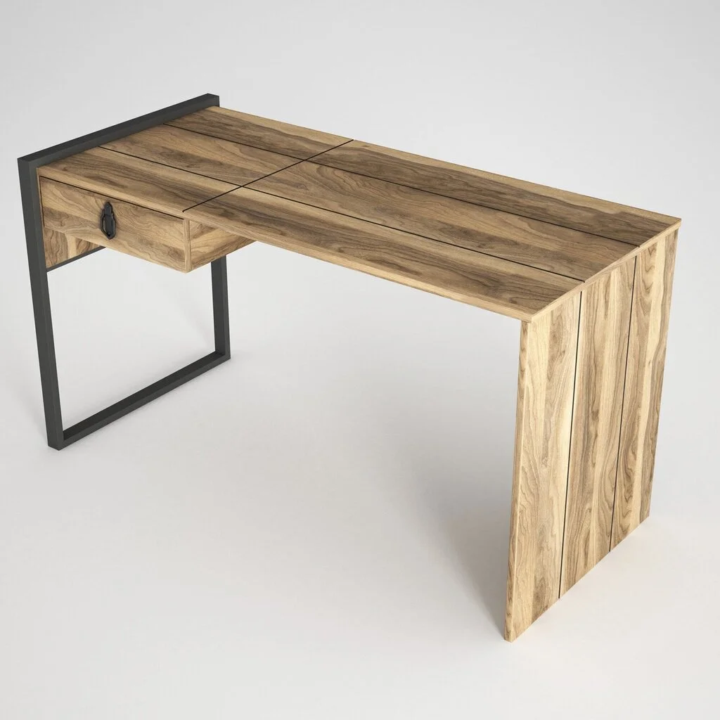 Kirjoituspöytä Kalune Design Lost, Ruskea 1 Kirjoituspöytä Kalune Design Lost, Ruskea