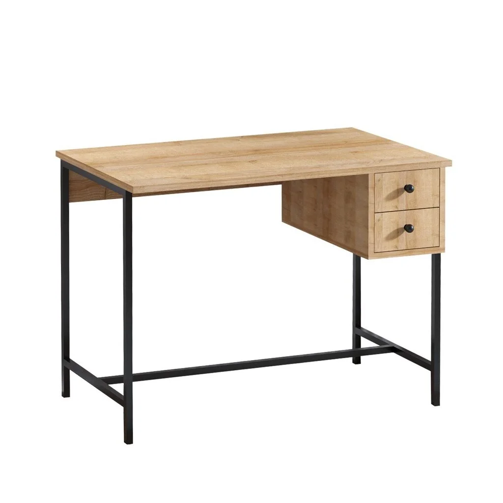 Kirjoituspöytä Kalune Design Morris, Ruskea/musta 1 Kirjoituspöytä Kalune Design Morris, Ruskea/musta