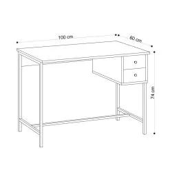 Kirjoituspöytä Kalune Design Morris, Ruskea/musta 7 Kirjoituspöytä Kalune Design Morris, Ruskea/musta -NORE Kalusteet Myymälä kirjoituspoyta kalune design morris ruskeamusta ff818 palaute reference