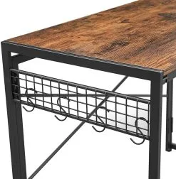 Kirjoituspöytä LWD42X, Ruskea / Musta 8 Kirjoituspöytä LWD42X, Ruskea / Musta -NORE Kalusteet Myymälä kirjoituspoyta lwd42x ruskea musta 2eae6 netistai reference