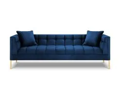 Kolmipaikkainen Velori Sohva Micadoni Home Karoo, Sininen