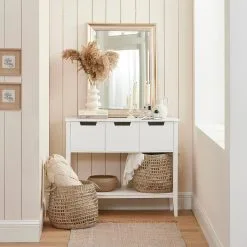 Konsoli SoBuy FSB51-W, Valkoinen -NORE Kalusteet Myymälä konsoli sobuy fsb51 w valkoinen 28177 netistai reference