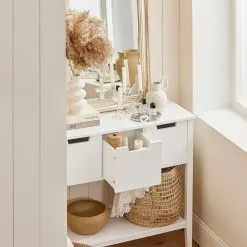 Konsoli SoBuy FSB51-W, Valkoinen -NORE Kalusteet Myymälä konsoli sobuy fsb51 w valkoinen 73600 halvempi reference