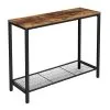 Konsolipöytä 100x35x80 Cm, Ruskea/musta