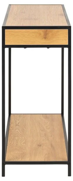 Konsolipöytä Seaford, Musta/tammi -NORE Kalusteet Myymälä konsolipoyta actona seaford mustatammi ce0b2 palaute reference