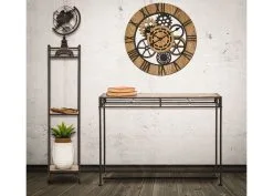 Konsolipöytä Industrial, Musta/ruskea -NORE Kalusteet Myymälä konsolipoyta industrial mustaruskea 5a543 halvempi reference