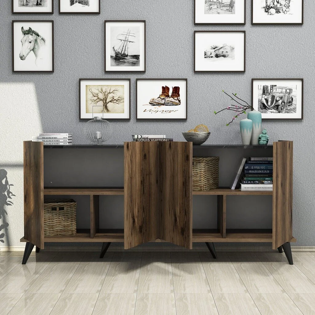 Konsolipöytä Kalune Design Elegante 1604, Ruskea 5 Konsolipöytä Kalune Design Elegante 1604, Ruskea - Image 5