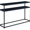 Konsolipöytä Signal Meble Symphony, Musta