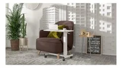 Korkeussäädettävä Sivupöytä Deltaco Office -NORE Kalusteet Myymälä korkeussaadettava sivupoyta deltaco office ca37b palaute reference