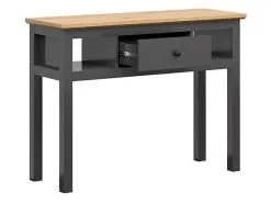 Black Red White Kosmetiikkapöytä BRW Hesen, Harmaa/ruskea.