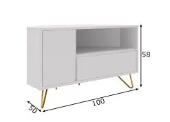 Kulma Tv-taso -NORE Kalusteet Myymälä kulma tv taso 12b12 hinta reference