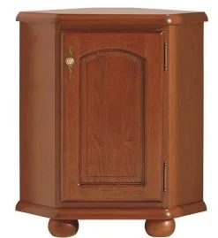 Black Red White Kulmakaappi Bawaria 1DN, Pähkinä.