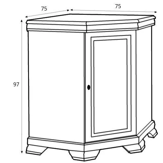 Gala Meble Kulmakaappi Kora 6 Gala Meble Kulmakaappi Kora - Image 6