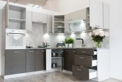 Stolkar Kulmakaappi NATALIA DRP P/L, Harmaa -NORE Kalusteet Myymälä kulmakaappi natalia drp pl harmaa d1af0 halvempi reference