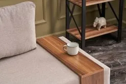 Kulmanojatuoli Kalune Design, Vasen, Beige -NORE Kalusteet Myymälä kulmanojatuoli kalune design vasen beige 0998d palaute reference