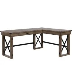 Kulmapöytä Wildwood, Ruskea