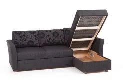 Kulmasohva Sindy, Vasen Kulma, , Musta Kangas Inari 100 -NORE Kalusteet Myymälä kulmasohva sindy vasen kulma musta kangas inari fec0d halvempi reference