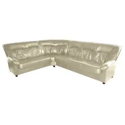 Kulmasohva Spencer 3n3, Päällystetty Kalustekankaalla, Mustat Jalat