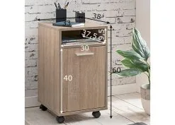 Laatikosto, Sonoma Tammi -NORE Kalusteet Myymälä laatikosto sonoma tammi 75fea hinta reference